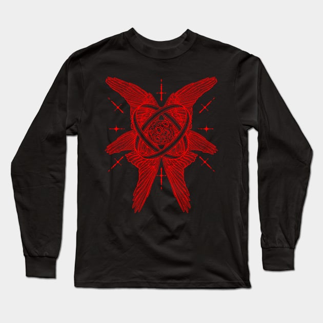 Seraphim R Long Sleeve T-Shirt by Crude Casey